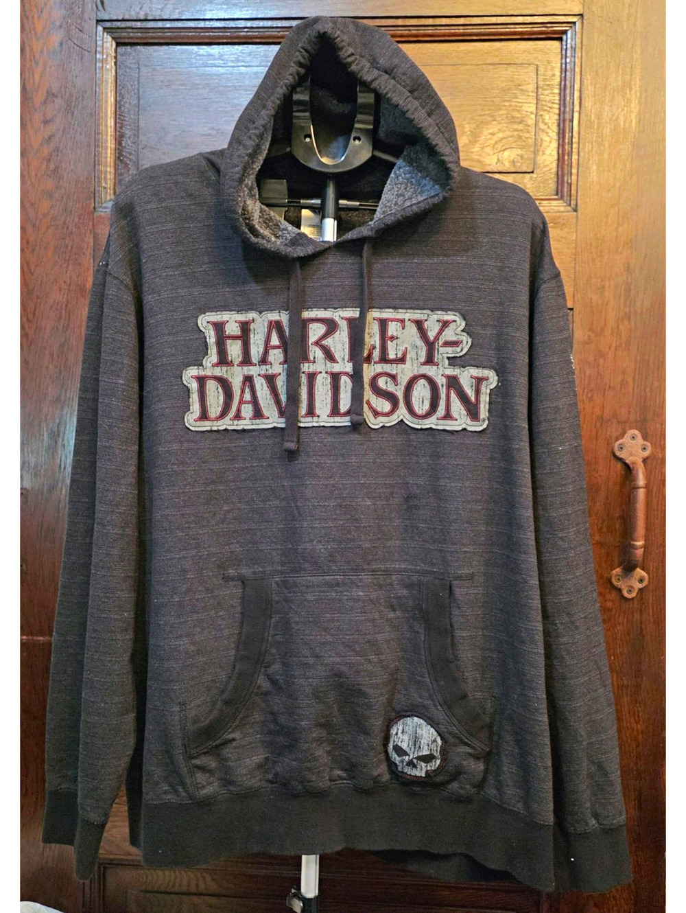 Harley-Davidson Black Fleece Hoodie 2XL Smoky Mountain H1GX